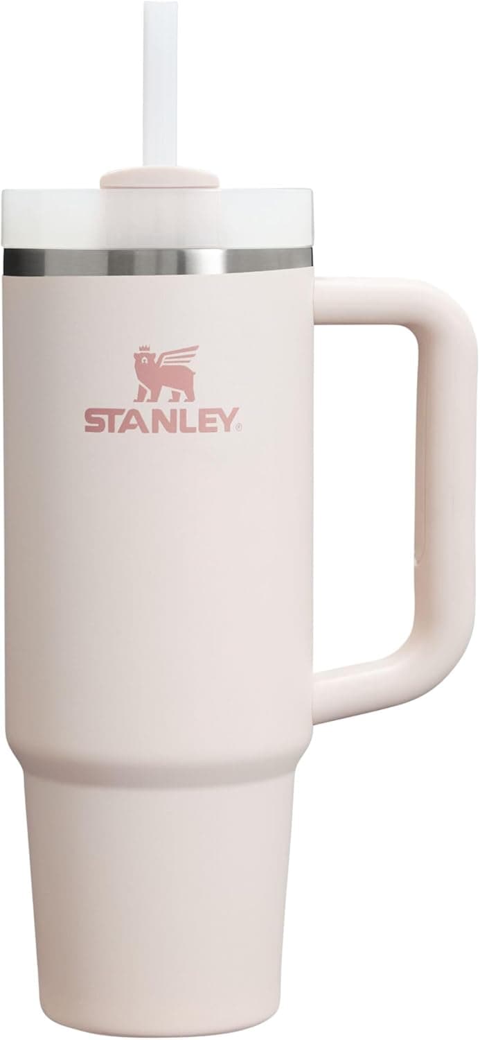 Stanley Quencher H2.0 FlowState Tumbler 30 oz Rose Quartz